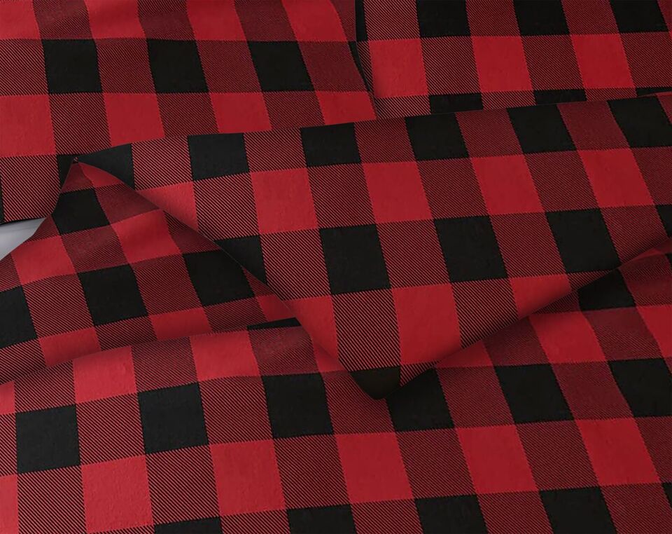 Bibb Home 3-Piece Heavyweight Flannel Duvet Cover Set